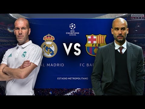 Zidane's Real Madrid VS Pep Guardiola's Barcelona – FIFA 19 Experiment