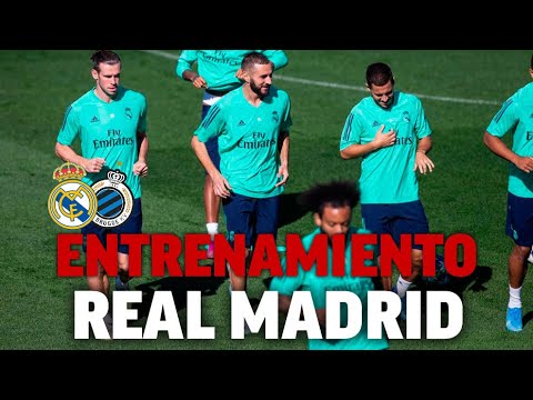 Entrenamiento del Real Madrid en la previa de Champions I MARCA