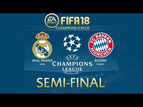 FIFA 18 Real Madrid vs Bayern Munich | Champions League 2017/18 | PS4 Full Match