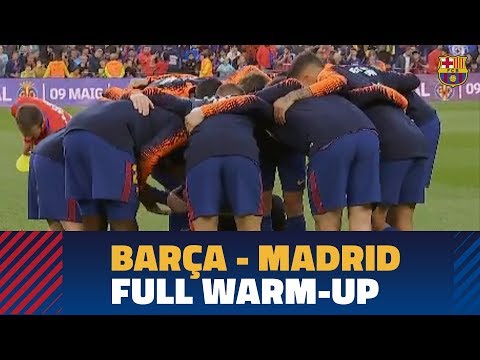 BARÇA 2-2 MADRID | Full warm-up #ElClásico