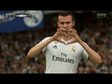 Real Madrid vs Arsenal||ICC Match||HD Gameplay||Fifa19||Highlights||