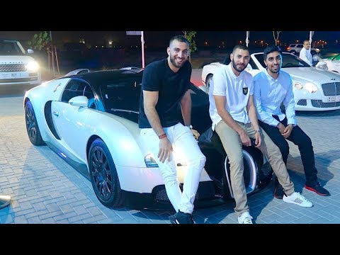 Hanging out with MESSI and BENZEMA – Real Madrid FOOTBALLER !!!