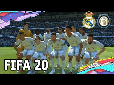 FIFA 20 GAMEPLAY – REAL MADRID VS INTER – PS4, PS3, XBOX ONE, XBOX 360, PS3, SWITCH.