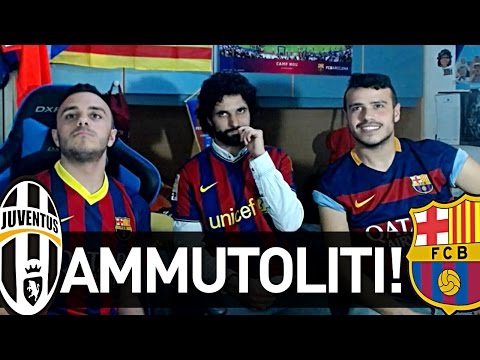 JUVENTUS 3-0 BARCELLONA | REAZIONE NAPOLETANI E JUVENTINO!!!!