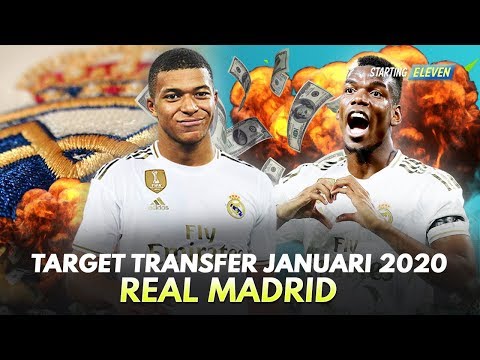 Pemain Incaran Real Madrid Di Bursa Transfer Januari 2020 – Rumor Transfer