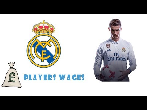 Real Madrid Player Salaries 2017-2018