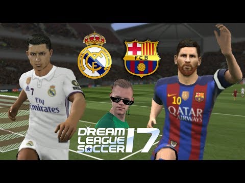 Real Madrid vs Barcelona • Dream League Soccer 2017