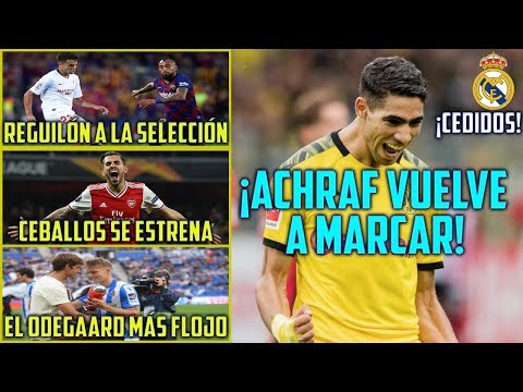 ACHRAF SIGUE EN RACHA: OTRO GOL | ODEGAARD MVP | CEBALLOS TAMBIÉN MARCA | KUBO SUPLENTE