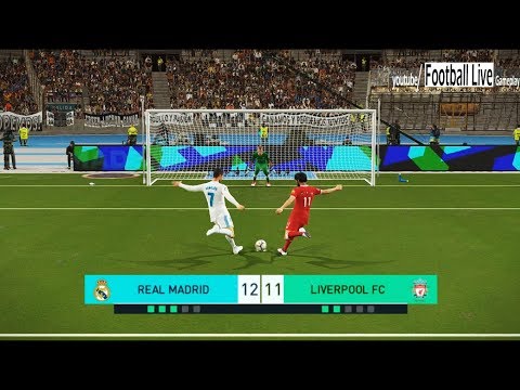PES 2018 | Penalty Shootout | REAL MADRID vs LIVERPOOL FC | Gameplay PC