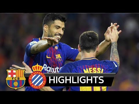 Barcelona vs Espanyol 5-0 ● 1ST Half Highlights ● 09 September 2017 HD